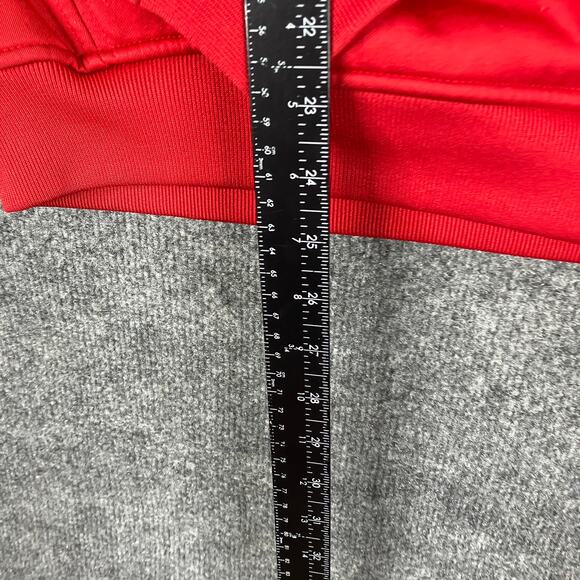 GS Ohio State Hoodie Mens Size L Red NCAA Graphic Pullover Fleece College Sports - Picture 3 of 8